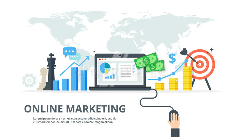 online marketing banner